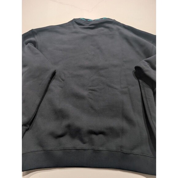 adidas Originals Retro 90s EQT Equipment Logo Sweatshirt Black Crewneck Size M - Picture 9 of 10